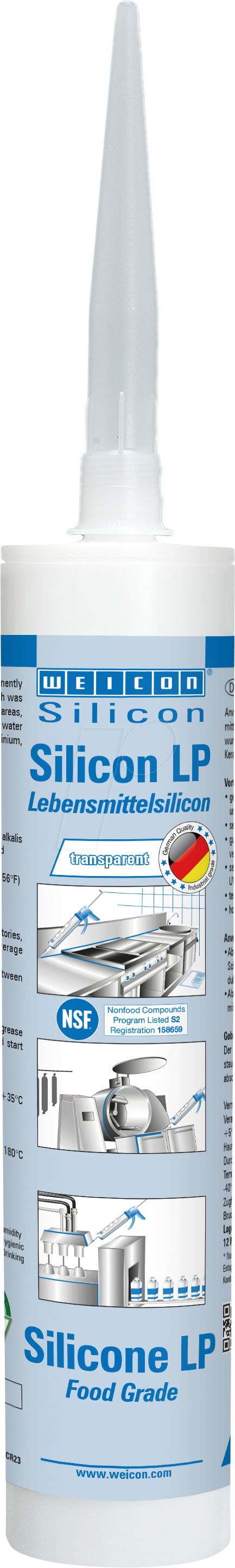 WEICON 13008310 - WEICON Silicon LP von Weicon