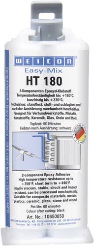 WEICON Easy-Mix HT 180 Zwei-Komponentenkleber 10650850 50ml WEICON Easy-Mix HT 180 Zwei-Komponentenkleber 10650850 50ml von Weicon