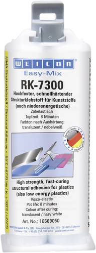 WEICON Easy-Mix RK-7300 Zwei-Komponentenkleber 10569050 50g WEICON Easy-Mix RK-7300 Zwei-Komponentenkleber 10569050 50g von Weicon