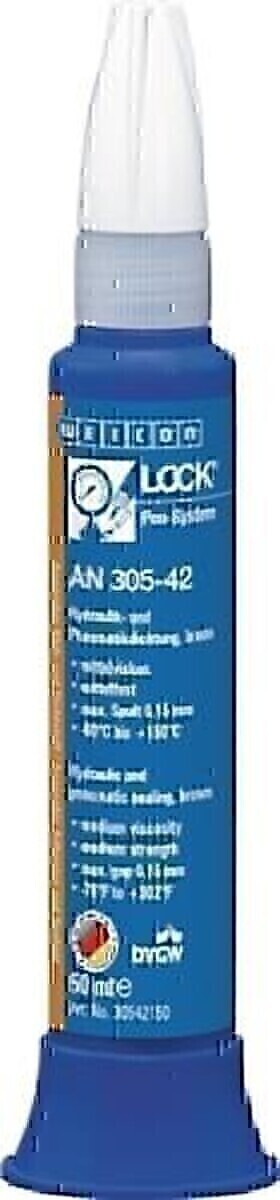 Weicon Hydraulik-/Pneumatikdichtung LOCK AN 305-42 mf.mv.braun 50 ml Pen von Weicon