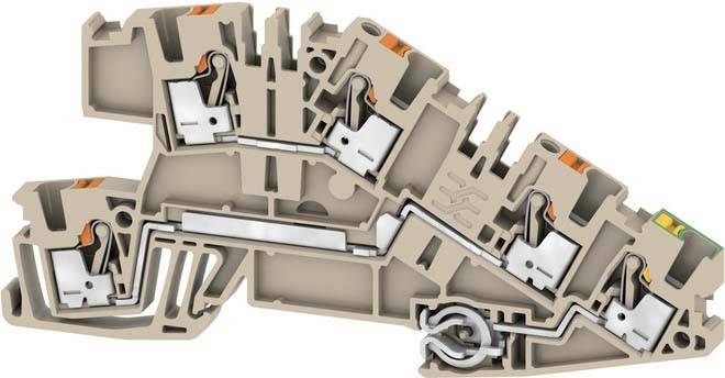 Weidmüller AITB 2.5 BB L-L-PE Installationsreihenklemme 2668930000 Weidmüller AITB 2.5 BB L-L-PE Installationsreihenklemme 2668930000 von Weidmüller GmbH & Co. KG