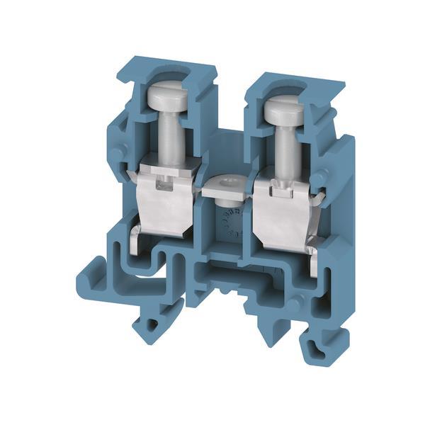 Weidmüller AKZ 2.5 BL Durchgangsklemme 2,5qmm Schraubanschluss 0697180000 (Inhalt 100 Stück) von Weidmüller GmbH & Co. KG