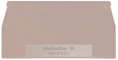 Weidmüller WAP WTL6/1 Zubehör Abschluss- platte dbei B:1,5mm 1068300000 (Inhalt 20 Stück) von Weidmüller GmbH & Co. KG