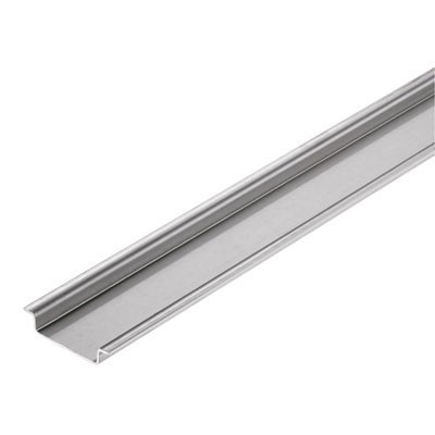 2 Mtr. Weidmüller Tragschiene TS 35X7.5 2M/ST/ZN 0383400000 von Weidmüller