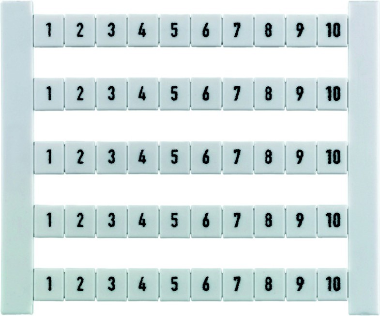50 Stk. Weidmüller Klemmenmarkierer DEK 5 FWZ 61-70 0523060061 50 Stk. Weidmüller Klemmenmarkierer DEK 5 FWZ 61-70 0523060061 von Weidmüller
