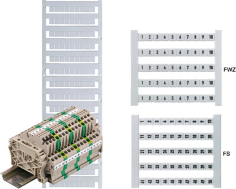 50 Stk. Weidmüller Klemmenmarkierer DEK 5 FWZ L1-PE 0354361187 50 Stk. Weidmüller Klemmenmarkierer DEK 5 FWZ L1-PE 0354361187 von Weidmüller