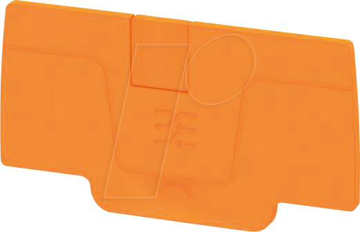 AEP 2C 4 OR - Abschlussplatte A-Serie, orange von Weidmüller