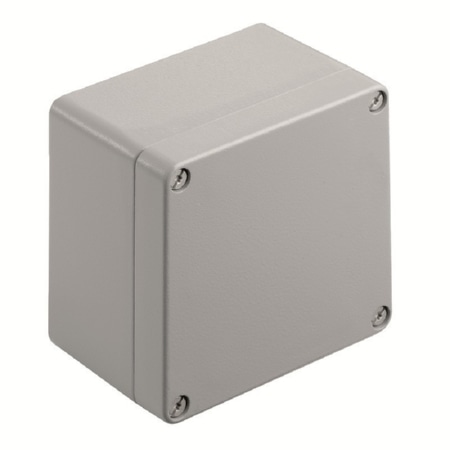 KLIPPONK41EXRAL7001  - Gehäuse 122x120x81mm,Pulverb KLIPPONK41EXRAL7001 von Weidmüller