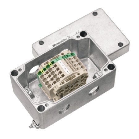 KLIPPONK4M20ZCSSEX  - Aluminiumgehäuse AlSi12, 130 KLIPPONK4M20ZCSSEX von Weidmüller