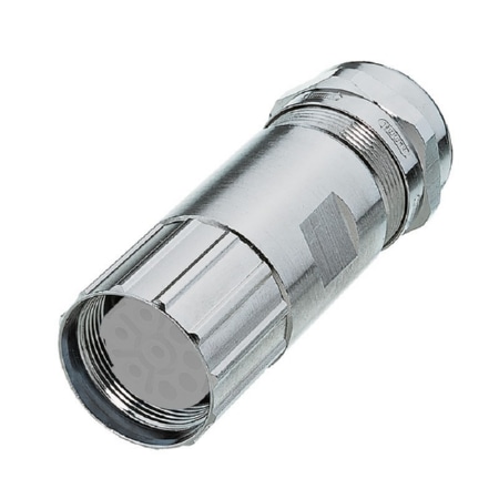 SAI-M23-GS-L-7/12  - Gehäuse M23, Cu-Zn-Legierung SAI-M23-GS-L-7/12 von Weidmüller