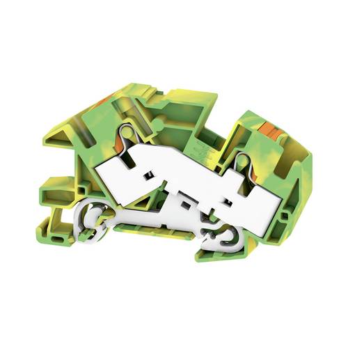 Schutzleiter-ReihenklemmeUSH IN, 16 mm², 800 V, Anzahl Anschlüsse: 2, Anzahl der Etagen: 1, grün Schutzleiter-ReihenklemmeUSH IN, 16 mm², 800 V, Anzahl Anschlüsse: 2, Anzahl der Etagen: 1, grün von Weidmüller