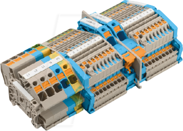 TR AITB BB 2RCD - Vorbestückte Klemmenleiste für die Hauptverteilung mit zwei RCD´ von Weidmüller