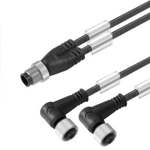 Weidmüller 1005270500 Sensor-/Aktor-Steckverbinder, konfektioniert M12 Stecker, gerade, Buchse, gew von Weidmüller