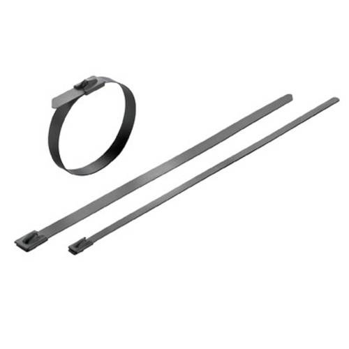 Weidmüller 1015340000 SCT-C 7.9/680 Kabelbinder 680mm 7.9mm Silber mit Beschichtung 100St. von Weidmüller
