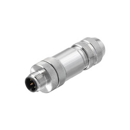 Weidmüller 1021480000 Sensor-/Aktor-Steckverbinder, unkonfektioniert M12 Stecker, gerade Polzahl: 3 von Weidmüller