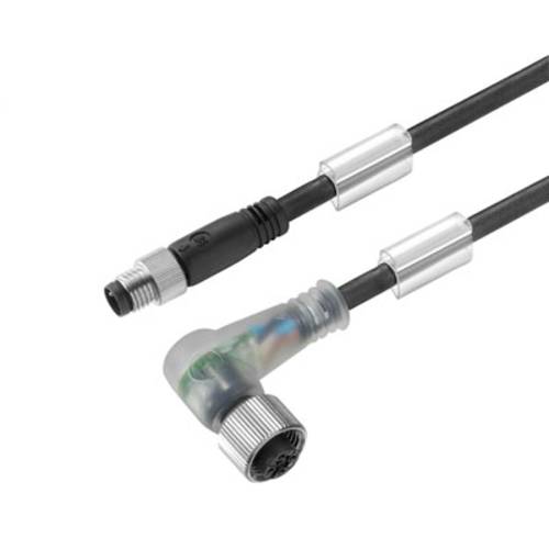 Weidmüller 1026210200 Sensor-/Aktor-Steckverbinder, konfektioniert M12 Stecker, gerade, Buchse, gew von Weidmüller