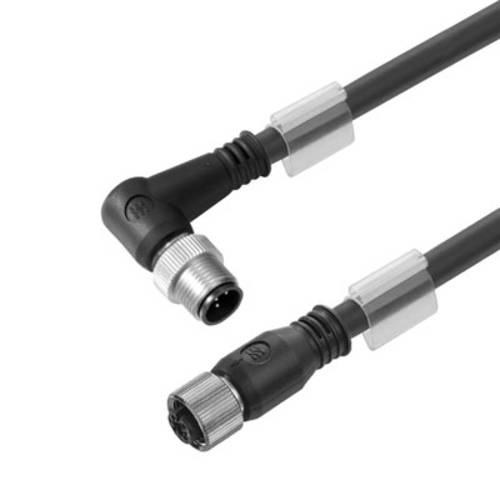 Weidmüller 1062101000 Sensor-/Aktor-Datensteckverbinder, konfektioniert M12 Stecker, gewinkelt, Buc von Weidmüller