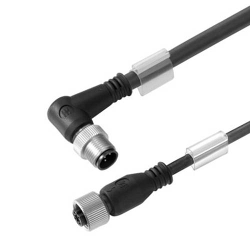 Weidmüller 1071991000 Sensor-/Aktor-Steckverbinder, konfektioniert M12 Stecker, gewinkelt, Buchse, von Weidmüller