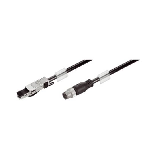 Weidmüller 1220310040 Sensor-/Aktor-Datensteckverbinder, konfektioniert M12 Stecker, gerade 1St. von Weidmüller