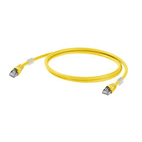 Weidmüller 1251580015 RJ45 Netzwerkkabel, Patchkabel CAT 6a S/FTP 1.50m Gelb UL-zertifiziert 1St. von Weidmüller