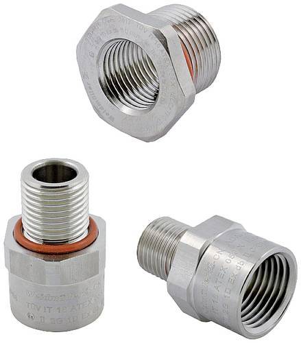 Weidmüller 1262950000 Kabelverschraubung M32 1 1/2'' NPT Messing (vernickelt) 160St. von Weidmüller