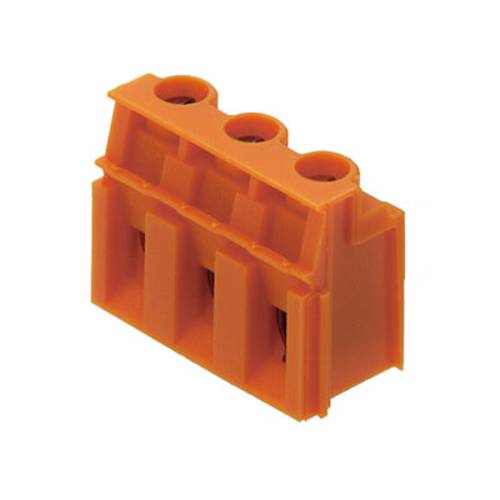 Weidmüller 1594470000 Schraubklemmblock 4mm² Polzahl (num) 3 Orange 100St. von Weidmüller