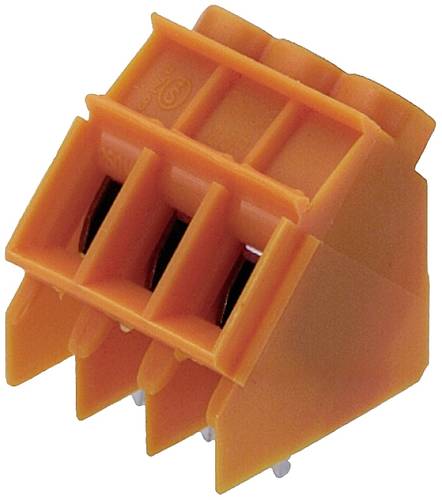 Weidmüller 1595700000 Schraubklemmblock 4mm² Polzahl (num) 3 Orange 100St. von Weidmüller