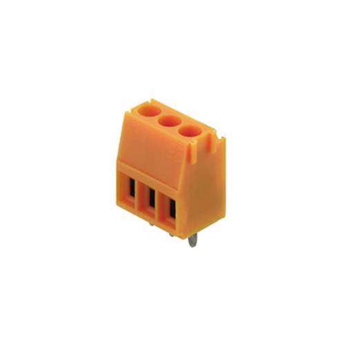 Weidmüller 1667770000 Schraubklemmblock 1.5mm² Polzahl (num) 3 Orange 100St. von Weidmüller