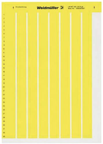 Weidmüller 1686381044-1LM MT300 20X8 WS Kabel-Etikett LaserMark 8 x 20.3mm Farbe Beschriftungsfeld: von Weidmüller