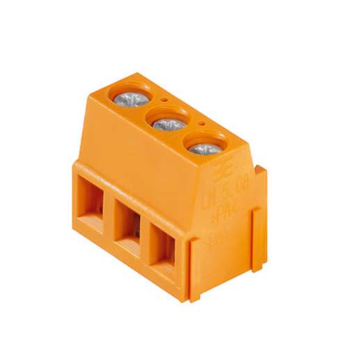 Weidmüller 1716080000 Schraubklemmblock 2.5mm² Polzahl (num) 2 Orange 500St. von Weidmüller