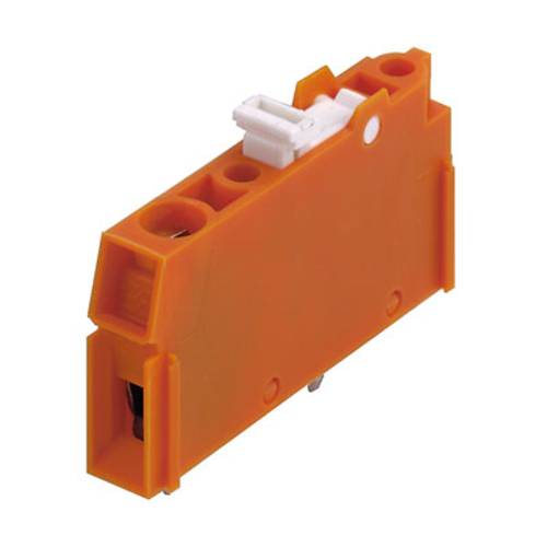 Weidmüller 1755180000 Schraubklemmblock 4mm² Polzahl (num) 1 Orange 100St. von Weidmüller
