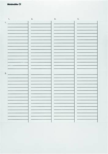 Weidmüller 1865490000 ET S7-400-TU-A4-3 Beschriftungssystem Drucker Beschriftungsfläche: 13.50 x 2 von Weidmüller