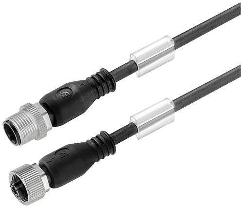 Weidmüller 1906300080 Sensor-/Aktor-Anschlussleitung M12 0.80m Polzahl: 4 1St. Weidmüller 1906300080 Sensor-/Aktor-Anschlussleitung M12 0.80m Polzahl: 4 1St. von Weidmüller
