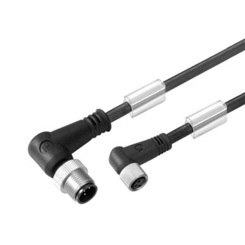 Weidmüller 1906340300 Sensor-/Aktor-Steckverbinder, konfektioniert M8 Stecker, gewinkelt, Buchse, g von Weidmüller