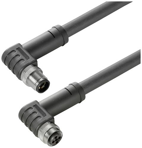 Weidmüller 2050921000 Sensor-/Aktor-Anschlussleitung M12 Buchse 10.00m Polzahl: 4 1St. von Weidmüller