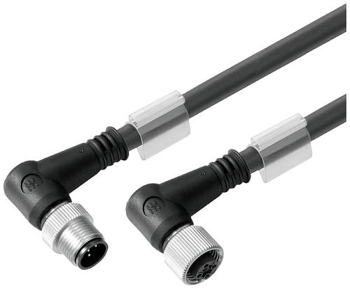Weidmüller 2555220200 Sensor-/Aktor-Anschlussleitung M12 2.00m Polzahl: 8 1St. von Weidmüller