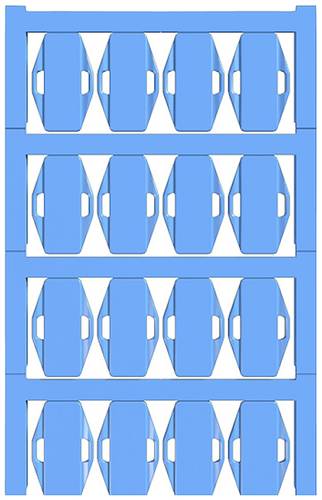 Weidmüller 2602720000 SFX-DT 9/24 MC NE BL Kabelmarkierungssystem Beschriftungsfläche: 9 x 23.9mm von Weidmüller