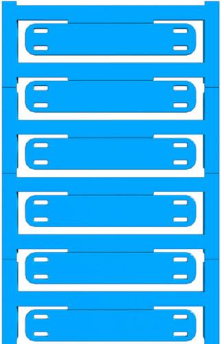 Weidmüller 2602730000 SFX-DT 11/60 MC NE BL Gerätemarkierung Beschriftungsfläche: 11 x 44mm Blau von Weidmüller