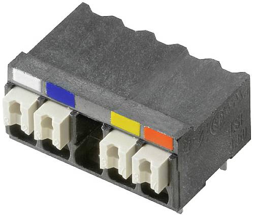 Weidmüller 2639520000 Federkraftklemmblock 1.5mm² Polzahl (num) 4 Schwarz 30St. von Weidmüller