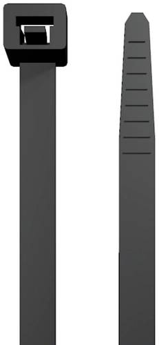 Weidmüller 2659420000 CB-HTR 365/7.5 BK Kabelbinder 365mm 7.5mm Schwarz Hitzestabilisiert 100St. von Weidmüller