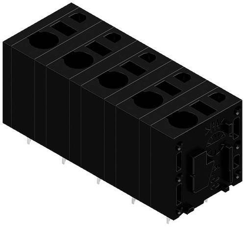 Weidmüller 2774680000 Federkraftklemmblock 2.5mm² Polzahl (num) 5 Schwarz 40St. von Weidmüller