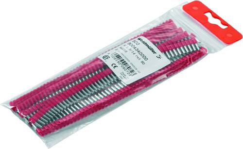 Weidmüller 9004340000 Aderendhülse 1.5mm² Teilisoliert Rot 500St. von Weidmüller