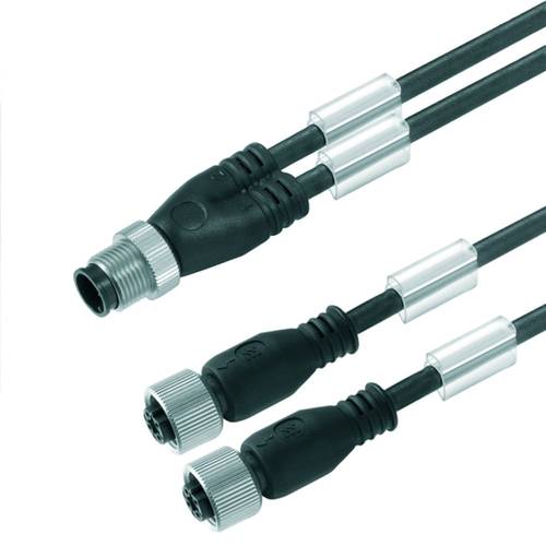 Weidmüller 9457491000 Sensor-/Aktor-Steckverbinder, konfektioniert M12 Stecker, gerade, Buchse, ger von Weidmüller