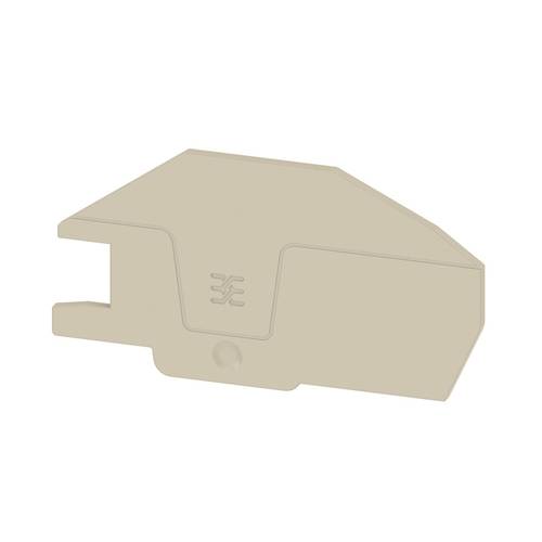 Weidmüller Abschlussplatte (Klemmen), dunkelbeige AEP ITB 16 BB 2C 2668840000 20St. von Weidmüller