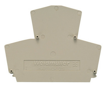 Weidmüller Abschlußplatte WAP/DK2,5 105910 Weidmüll Weidmüller Abschlußplatte WAP/DK2,5 105910 Weidmüll von Weidmüller