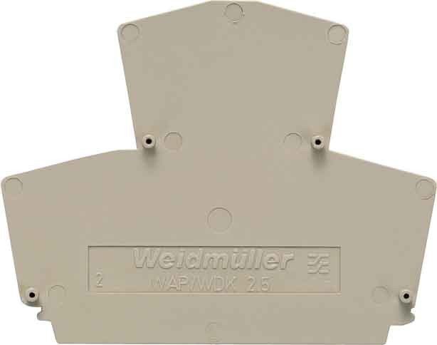 Weidmüller Abschlußplatte WAP WDK2.5 1059100000 Weidmüller Abschlußplatte WAP WDK2.5 1059100000 von Weidmüller