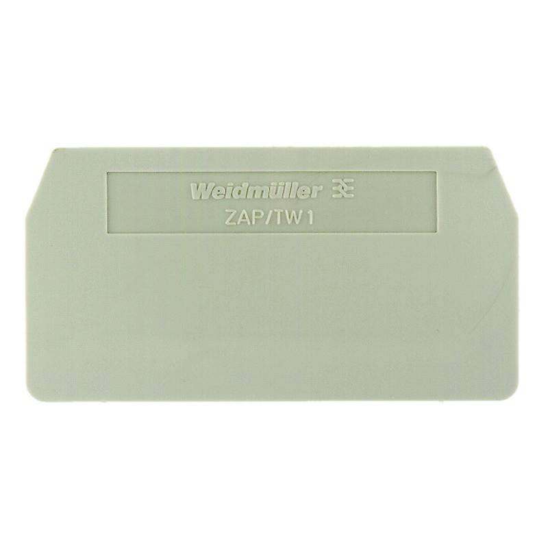 Weidmüller Abschlußplatte ZAP/TW 1 1608740000 von Weidmüller