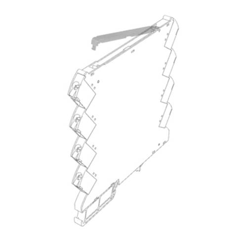 Weidmüller CH20M6 C TP Hutschienen-Gehäuse Schwenkdeckel 69.8 x 6.1 x 6.75 50St. von Weidmüller