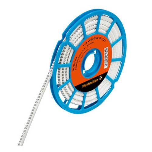 Weidmüller CLI C 1-3 WS/SW U CD Kennzeichnungsring Aufdruck U Außendurchmesser-Bereich 2.5 bis 5mm von Weidmüller