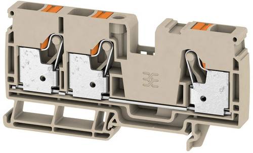 Weidmüller Durchgangsklemme A3C 10 2490520000 Beige 25St. von Weidmüller